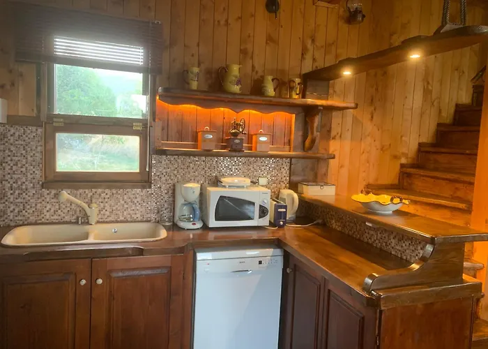 Wooden In Woods Chalet *